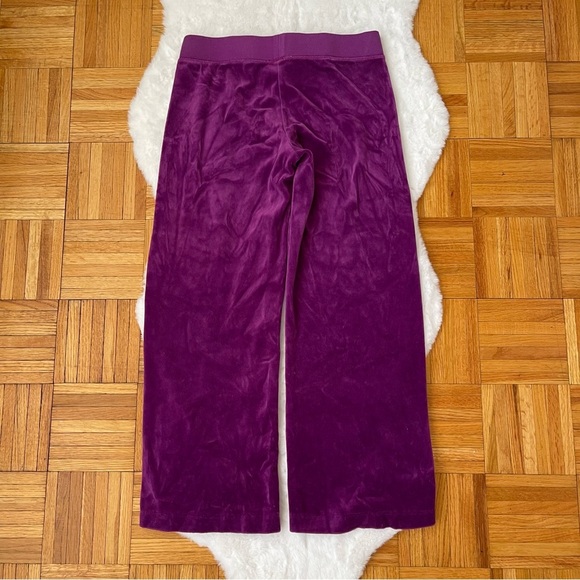 JUICY COUTURE straight leg velour track pants - Picture 5 of 6